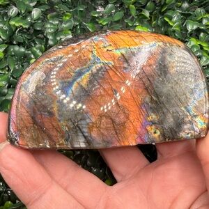 STUNNING, Black Rainbow Labradorite Free Form